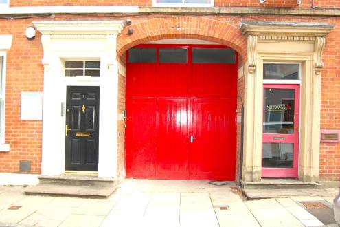View of Front Door of property